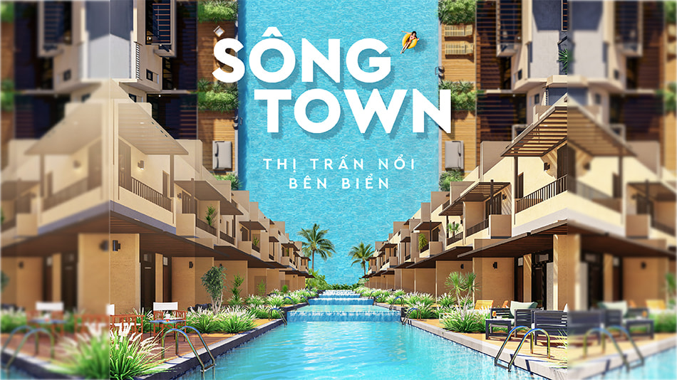 Sông Town - Tuyệt tác Thị trấn nổi trên biển